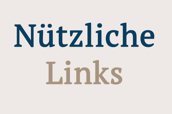 Wichtige und interessante Links 